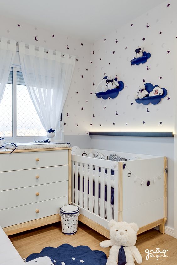 decoração de quarto de bebês