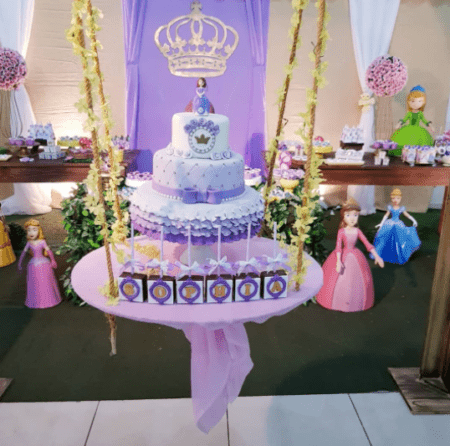 Decoração de Festa Infantil das Princesas → 50 Ideias e Dicas Simples