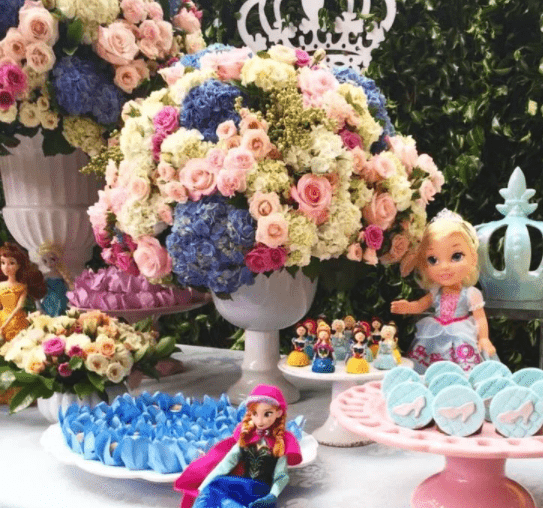 Decoração de Festa Infantil das Princesas 