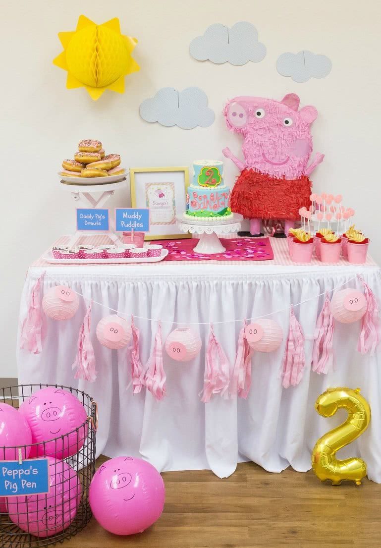 Decoração de Festa Infantil da Peppa Pig