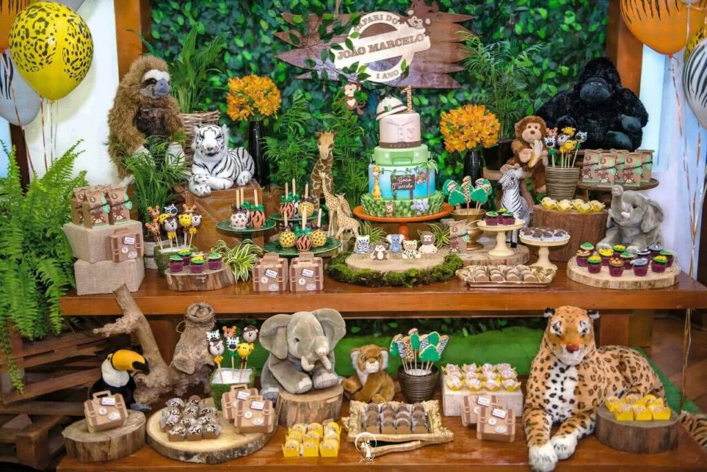 DECORAÇÃO DE FESTA INFANTIL SAFARI → 50 Ideias E Dicas Simples