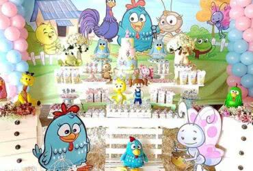 Decoração de Festa Infantil da Galinha Pintadinha