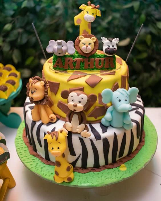 safari baby doces personalizados