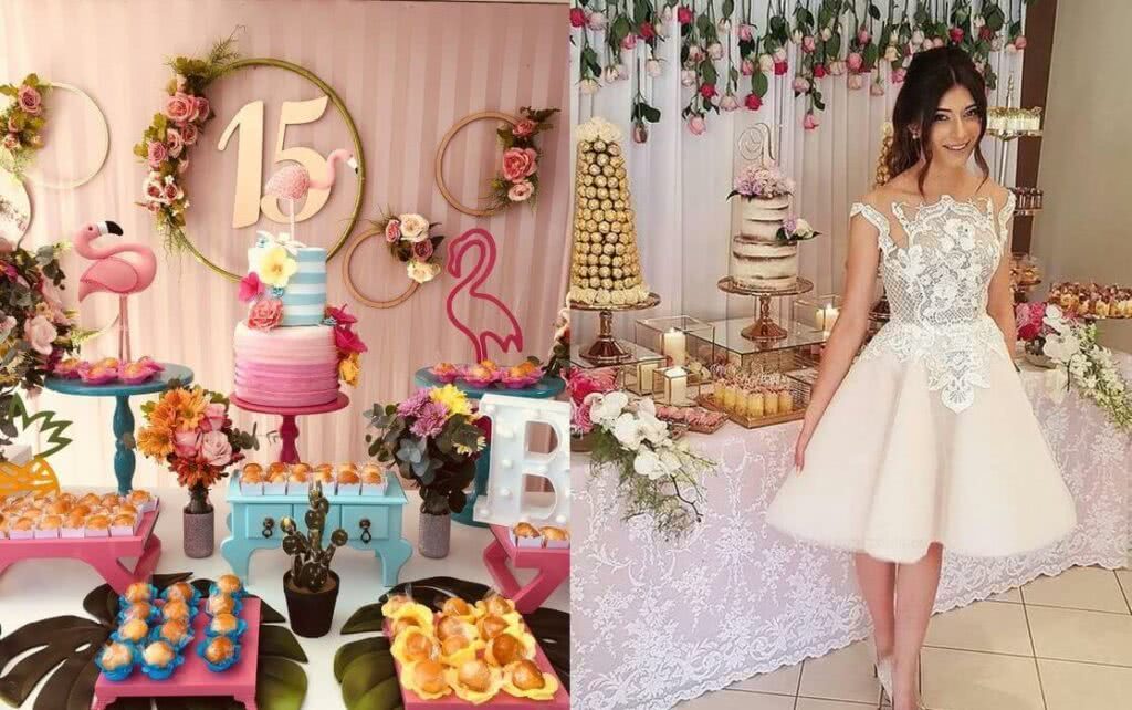 Decoração de Festa de 15 anos Simples → 100 Ideias e Inspirações
