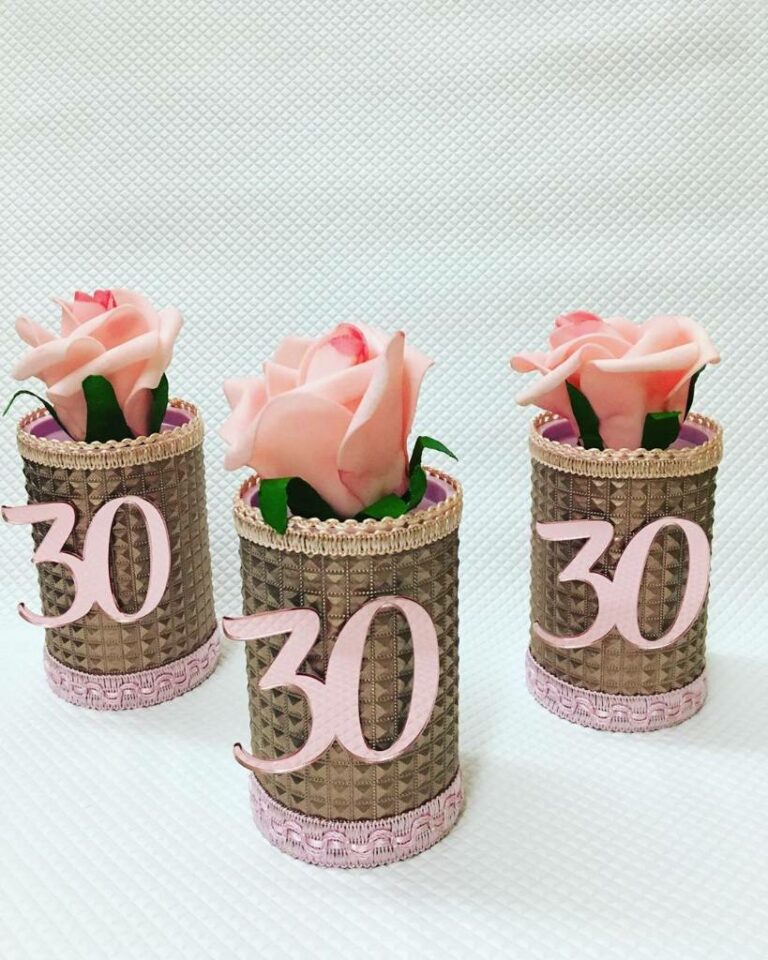 DECORAÇÃO PARA FESTA DE 30 ANOS → 70 Ideias e Dicas Simples