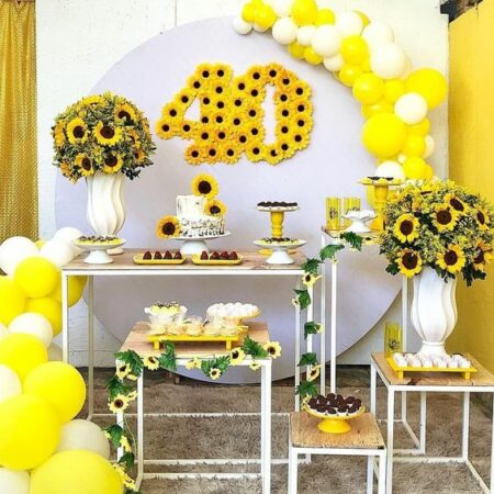 DECORAÇÃO PARA FESTA DE 40 ANOS → 80 Ideias e Dicas Simples