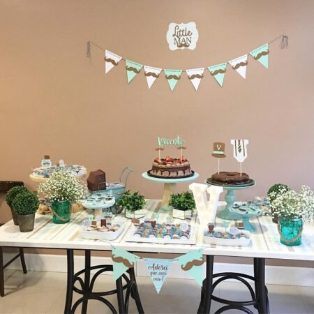 Decoração de Chá de Bebê Simples → 80 Ideias, Dicas e Inspirações